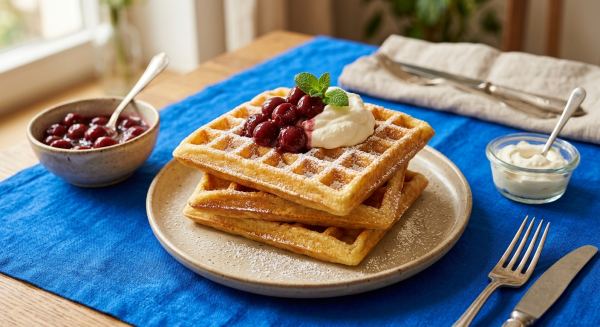 Weitere Aufnahme von Klassische Waffeln